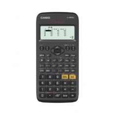 Calcolatrice scientifica originale Casio FX-570ES Plus 2 di colore nero con display naturale e 417 funzioni per studenti