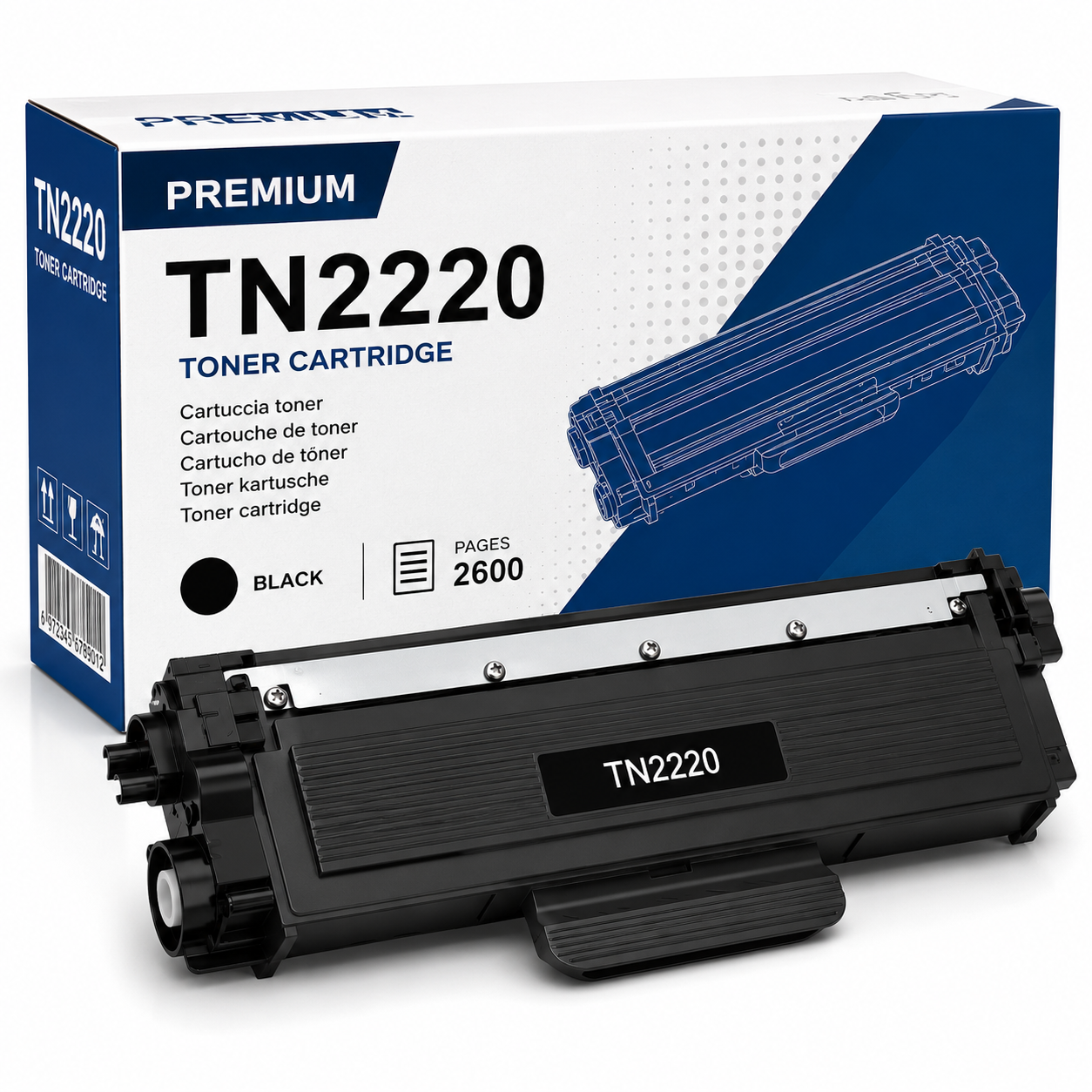 Toner Compatibile Brother TN-2220