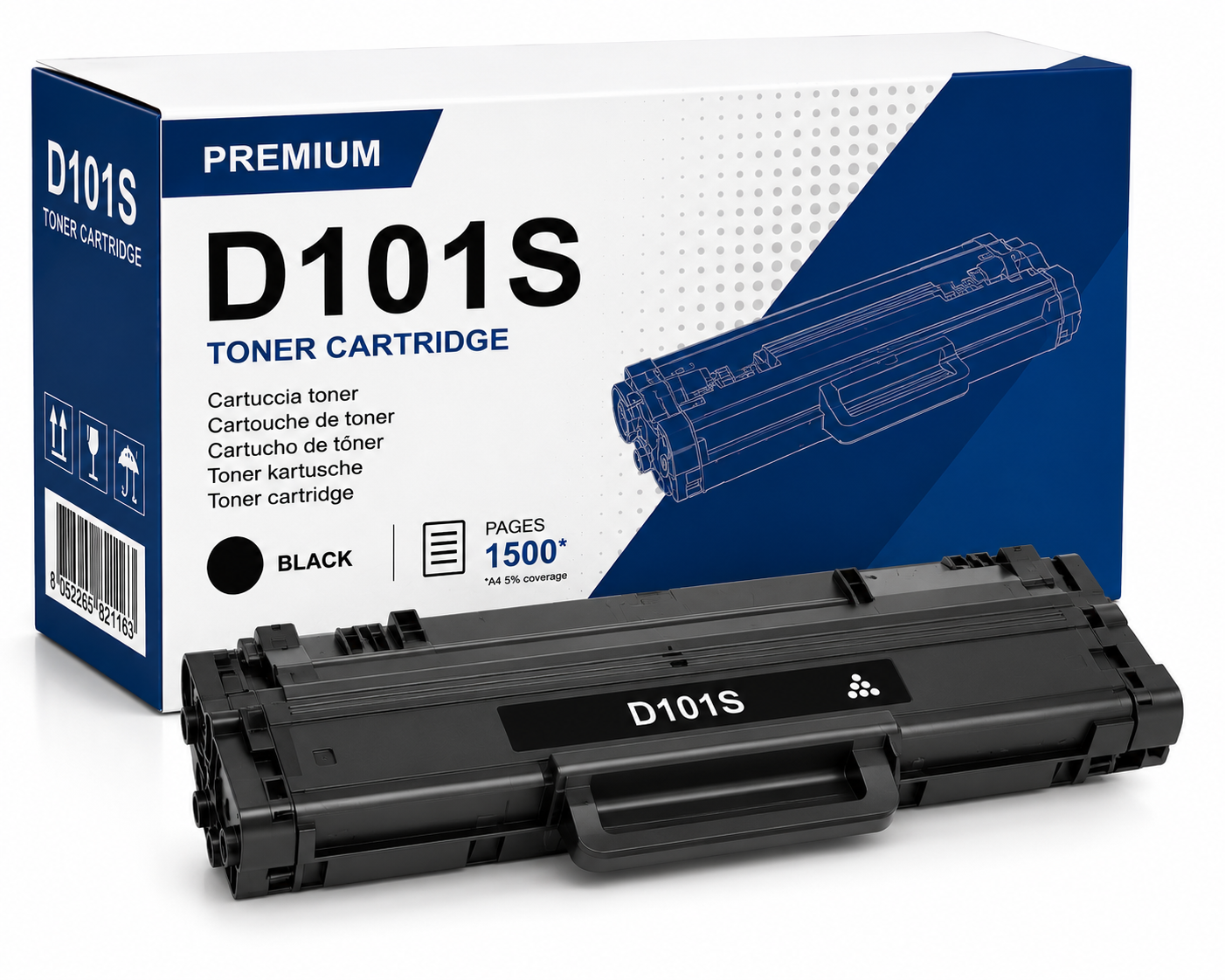 Toner Compatibile Samsung D101S Nero per ML2160 SCX3400