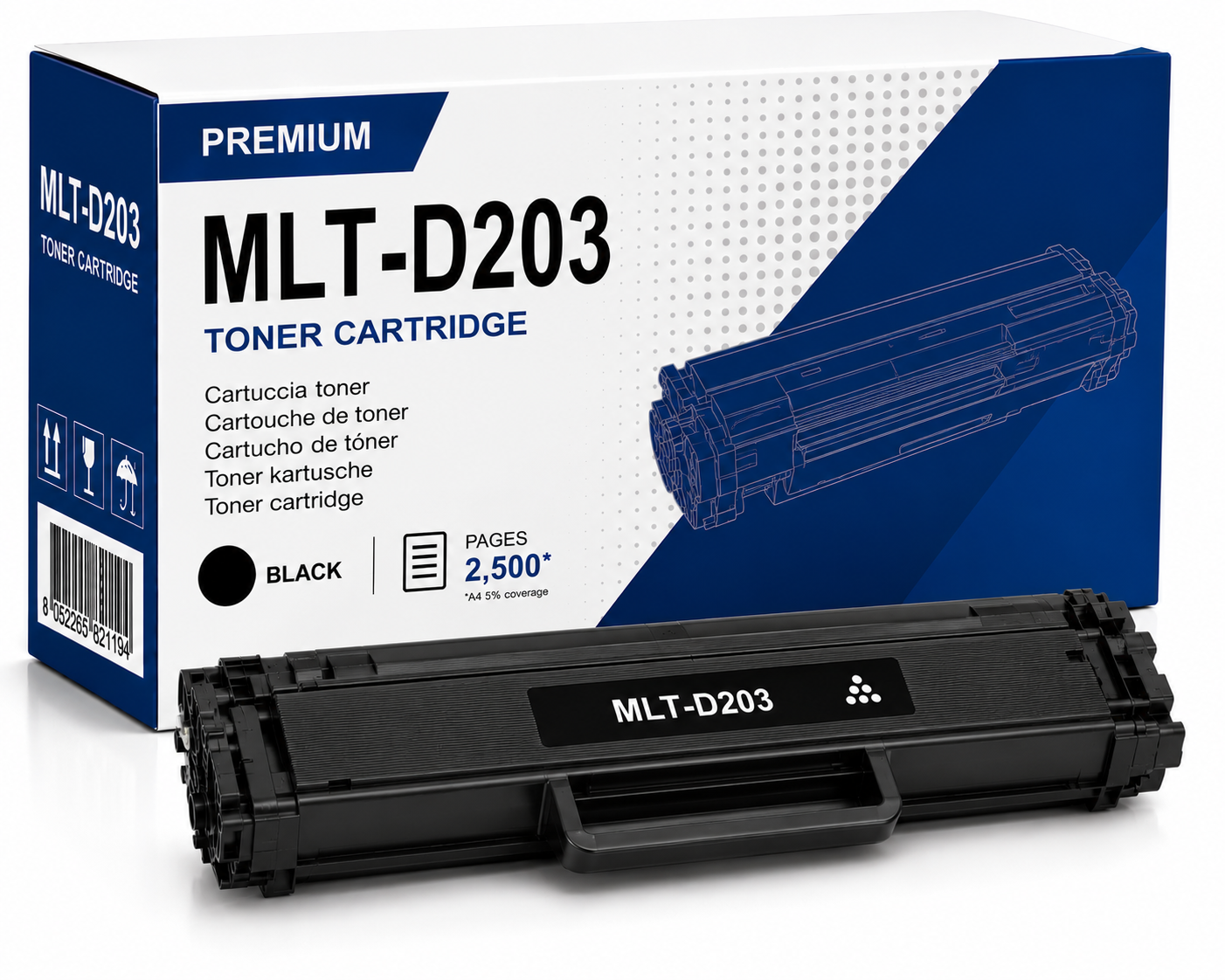 Toner Compatibile Samsung D203L Nero Alta Capacità per ProXpress M4020