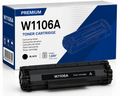 Toner Compatibile HP W1106A 106A con chip Nero Premium per HP Laser 107 135 1000 Pagine
