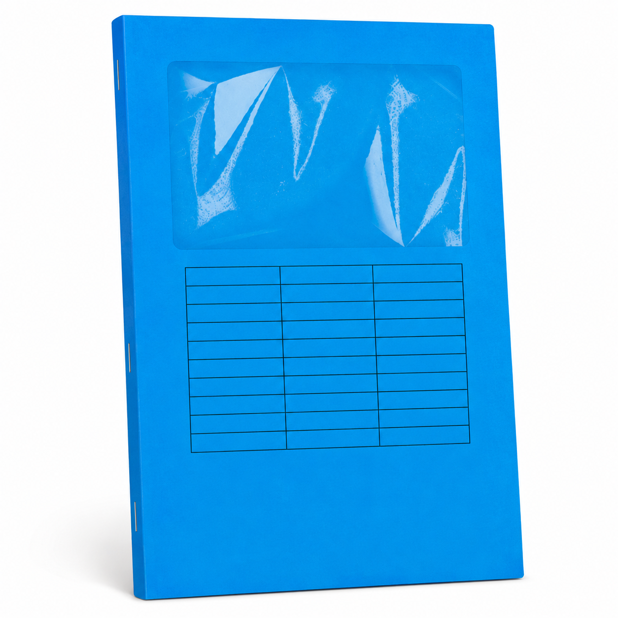 Blasetti Cartelle con Finestra Sintex - Azzurro - 50 pz