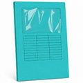 Blasetti Cartelle con Finestra Sintex - Verde Acqua - 50 pz