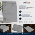 Cartella Studio dell'Avvocato Memotak Grigio 25x34 cm 100 Pezzi