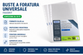 Buste a Foratura Universale A4 Favorit Superior - Confezione da 50 Pezzi