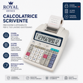 Calcolatrice Scrivente da Tavolo Royal Office SP2201 - Display 12 Cifre