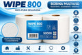 Celtex Wipe 800, bobina industriale in pura cellulosa a 2 veli, confezione da 2 rotoli