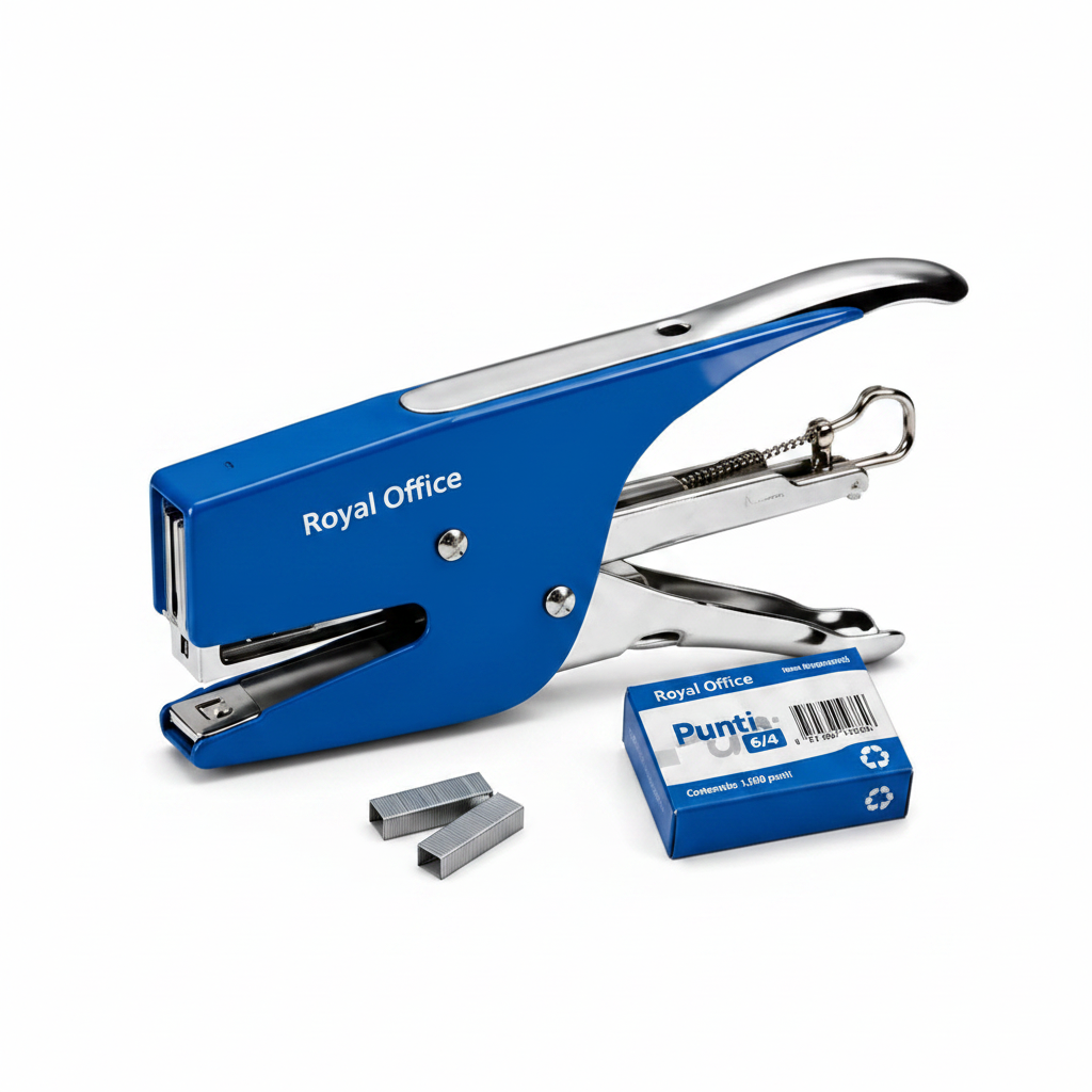 Royal Office cucitrice a pinza passo 6 blu