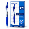 Royal Office R5 blu con confezione da 12 penne