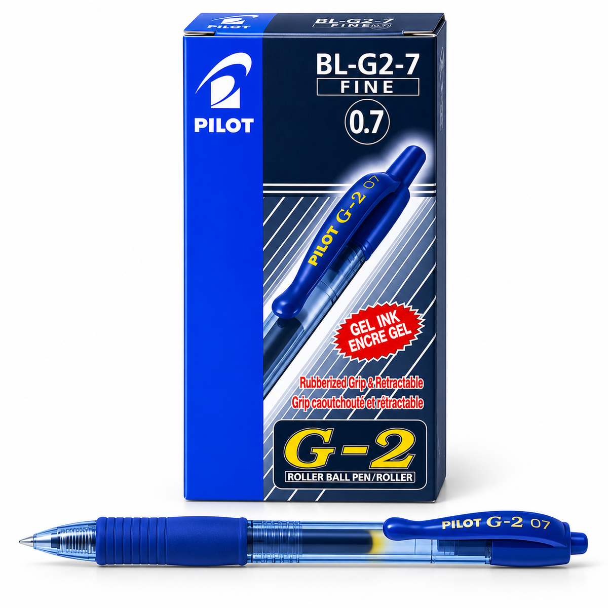 Pilot G-2 07 blu con confezione