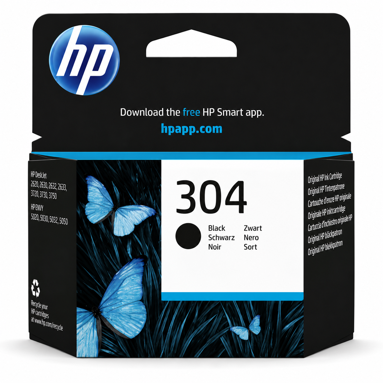 Cartuccia Originale HP 304 Nera - N9K06AE