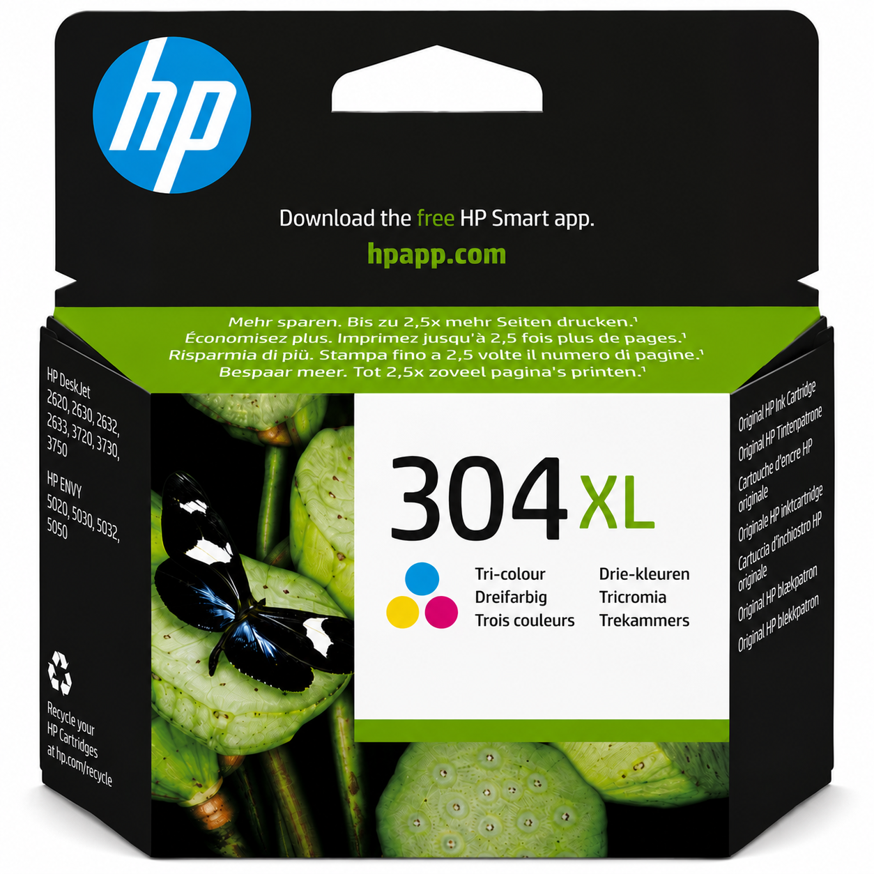 Cartuccia Originale HP 304XL Colore - N9K07AE Alta Capacità