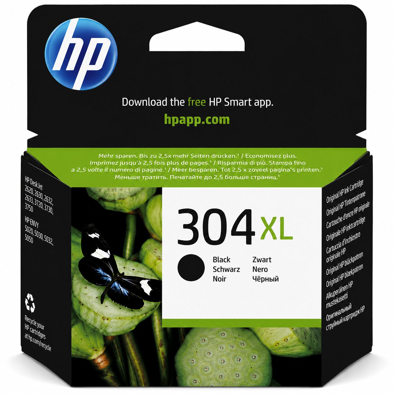 Cartuccia Originale HP 304XL Nera - N9K08AE Alta Capacità