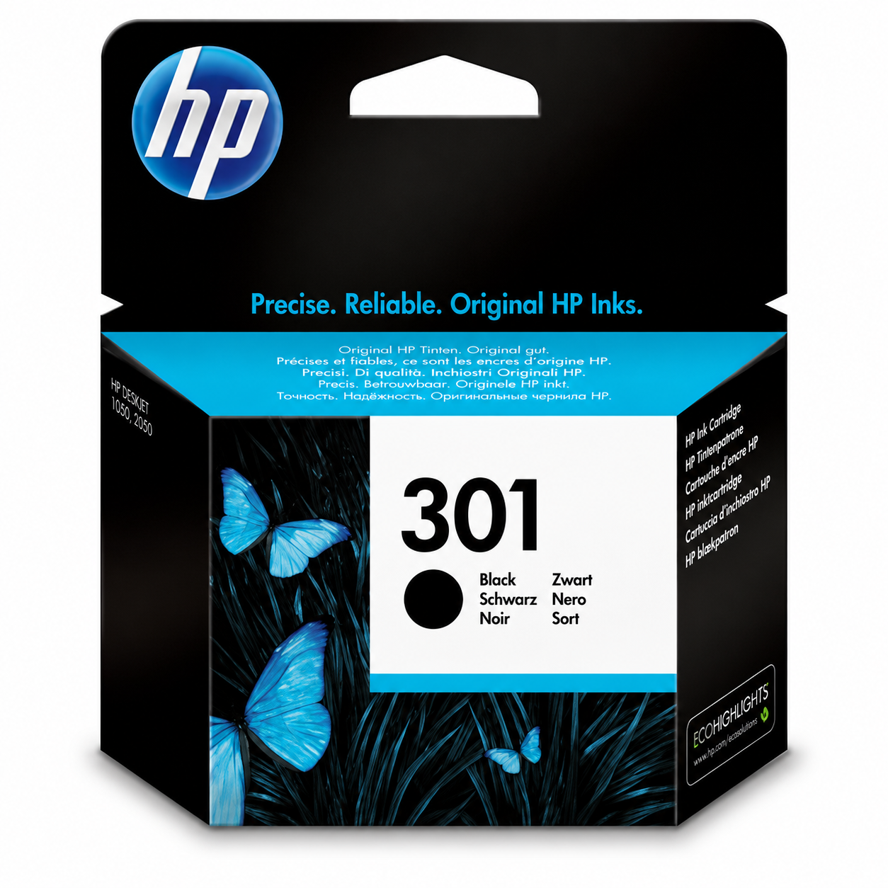 Cartuccia Originale HP 301 Nera - CH561EE