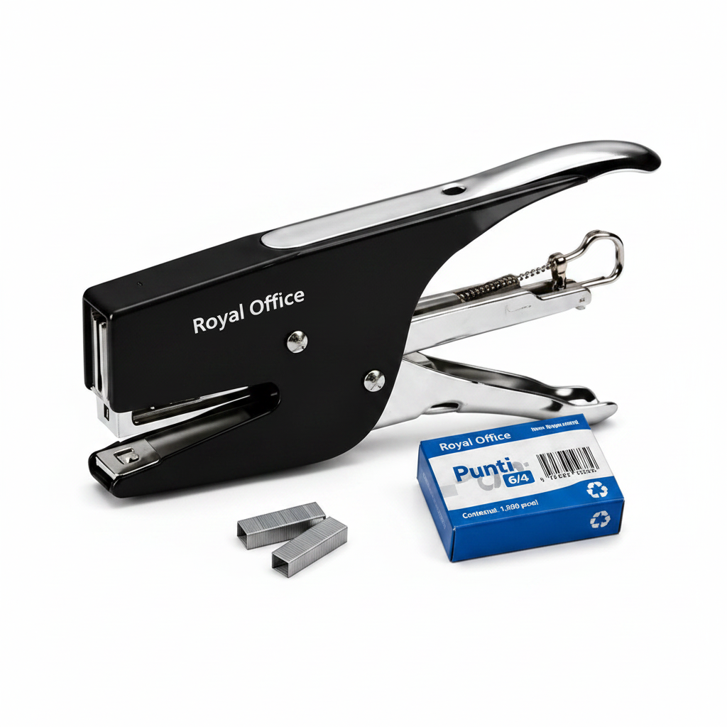 Royal Office cucitrice a pinza passo 6 nero