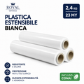 Pellicola Estensibile Bianca Royal Office 2,4 Kg 23 My Incluso CONAI