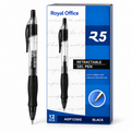 Royal Office R5 nera con confezione da 12 penne