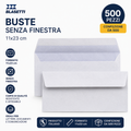 Buste Blasetti 11x23 Senza Finestra Confezione da 500 Pezzi