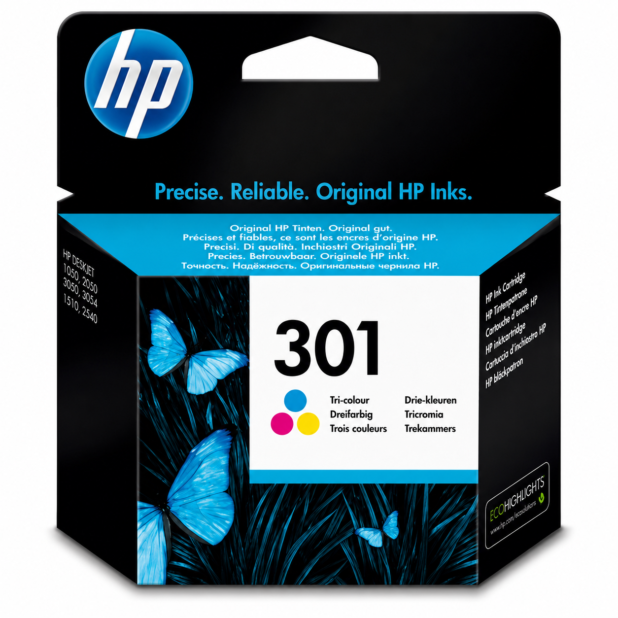 Cartuccia Originale HP 301 Colore - CH562EE